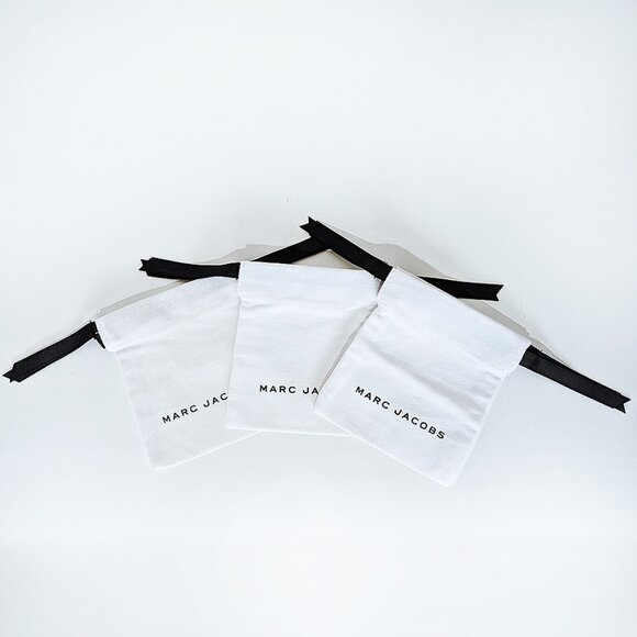 SET OF 3: NEW Marc Jacobs Jewelry Pouch 4" (H) x 3.74" (W) - Picture 1 of 4